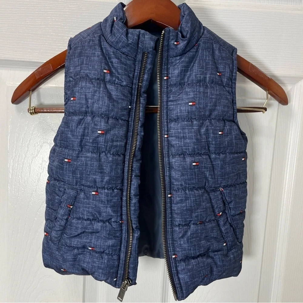 Tommy Hilfiger Toddler Navy Puffer Vest size 2T